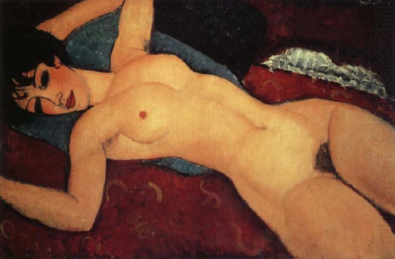 Amedeo Modigliani Nude on a Cushion china oil painting image